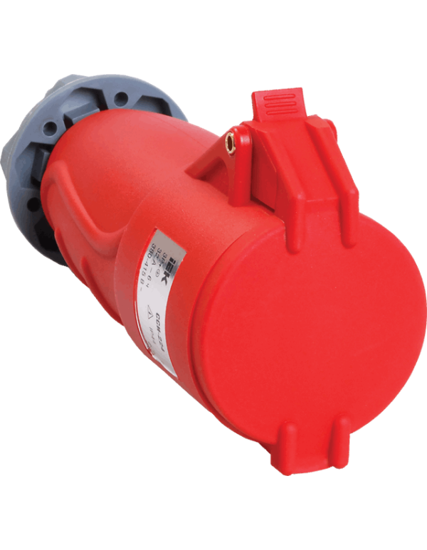 Розетка переносная ССИ-223 32А-6ч/200-250В 2Р+РЕ IP44 MAGNUM | PSN21-032-3 | IEK