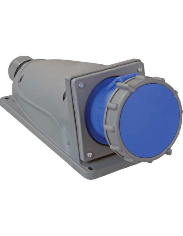 Розетка стационарная ССИ-133 63А-6ч/200-250В 2Р+РЕ IP67 MAGNUM | PSN11-063-3 | IEK