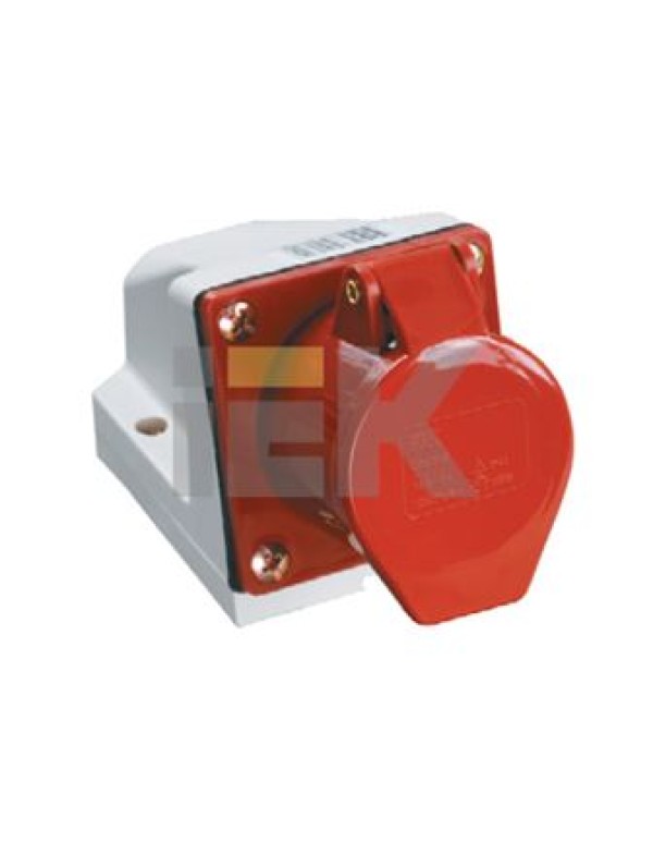 Розетка 115 стационарная 3Р+РЕ+N 16А 380В IP44 | PSR12-016-5 | IEK