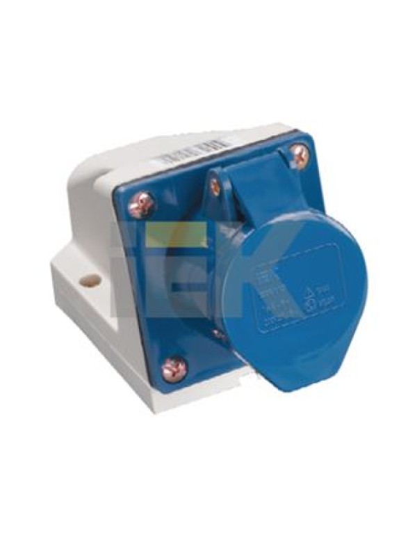 Розетка 123 стационарная 2Р+РЕ 32А 220В IP44 | PSR11-032-3 | IEK