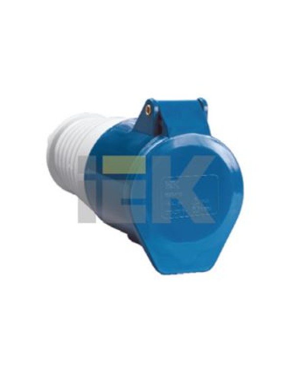 Розетка 223 переносная 2Р+РЕ 32А 220В IP44 | PSR21-032-3 | IEK