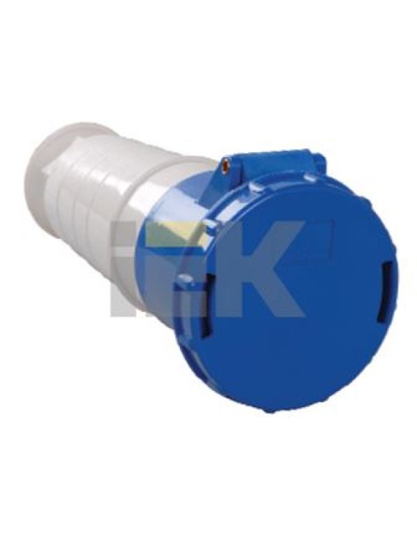 Розетка 233 переносная 2Р+РЕ 63А 220В IP54 | PSR21-063-3 | IEK