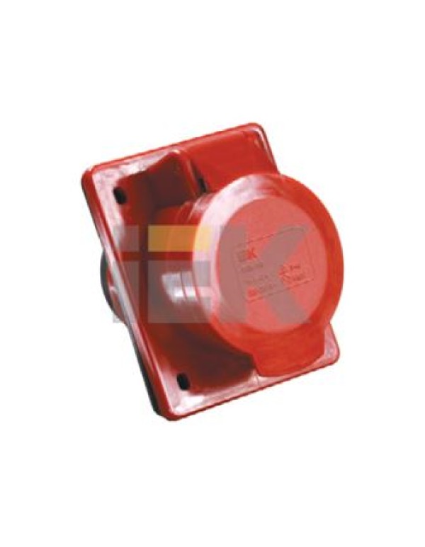 Розетка 424 скрытая 3Р+Е 32А 380В IP44 | PSR42-032-4 | IEK