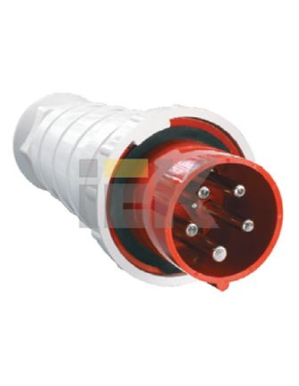 Вилка 035 3Р+РЕ+N 63А 380В IP54 | PSR02-063-5 | IEK