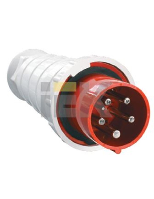 Вилка 045 3Р+РЕ+N 125А 380В IP54 | PSR02-125-5 | IEK