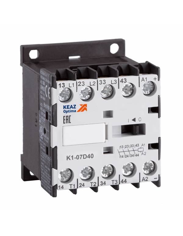 Контактор OptiStart K1-07D40=24DC-VS | 117386 | КЭАЗ