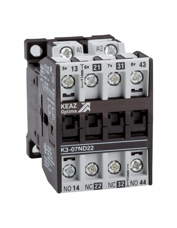 Контактор релейный OptiStart K3-07ND40=60DC | 117330 | КЭАЗ