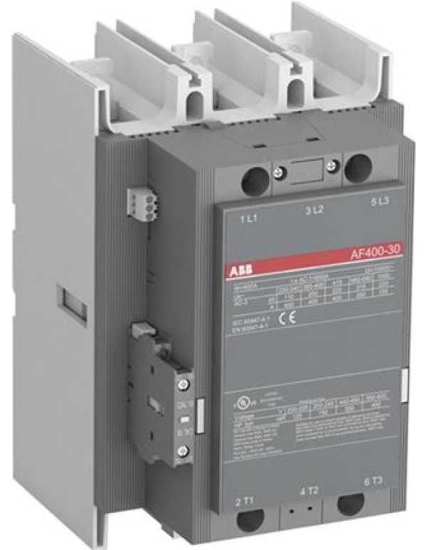 Контактор AF400-30-11 400А U катушки 250-500В AC/DC 1но+1нз