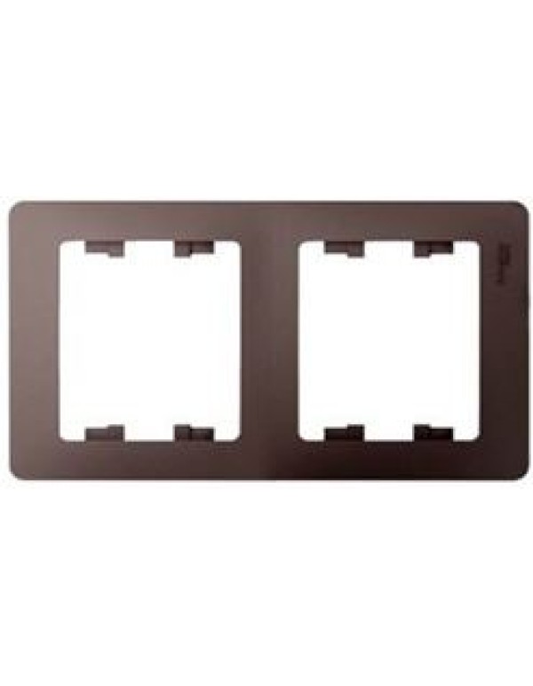 GLOSSA 2-постовая РАМКА, горизонтальная, ПЛАТИНА