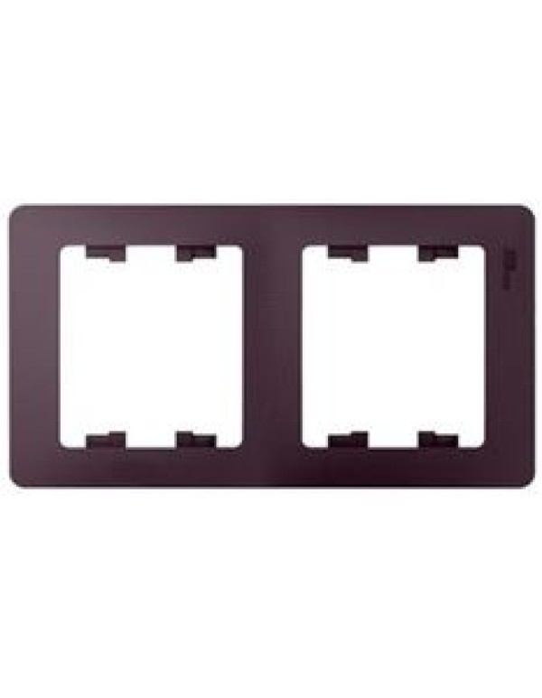 GLOSSA 2-постовая РАМКА, горизонтальная, СИРЕНЕВЫЙ ТУМАН
