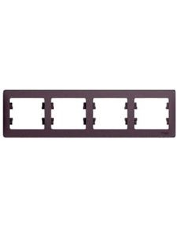 GLOSSA 4-постовая РАМКА, горизонтальная, СИРЕНЕВЫЙ ТУМАН
