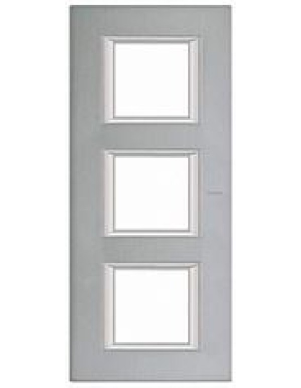 Рамка BT (Legrand) AXOLUTE 3-постовая цвет серый (HA4802/3AZ)