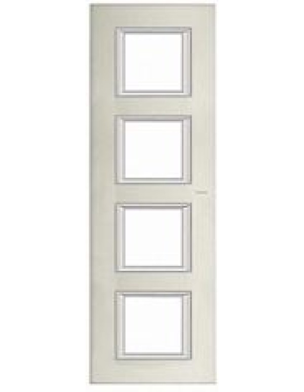Рамка BT (Legrand) AXOLUTE 4-постовая цвет алюминий (HA4802/4XC)