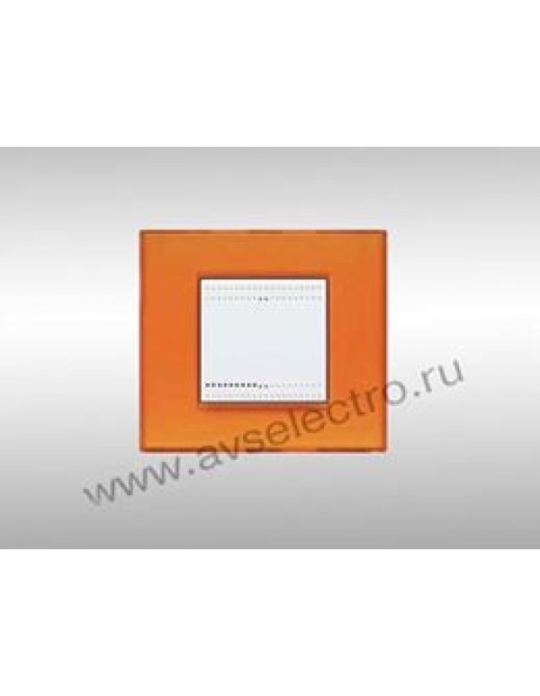 Рамка BT (Legrand) Light 1-постовая цвет оранжевый (N4802AJ)