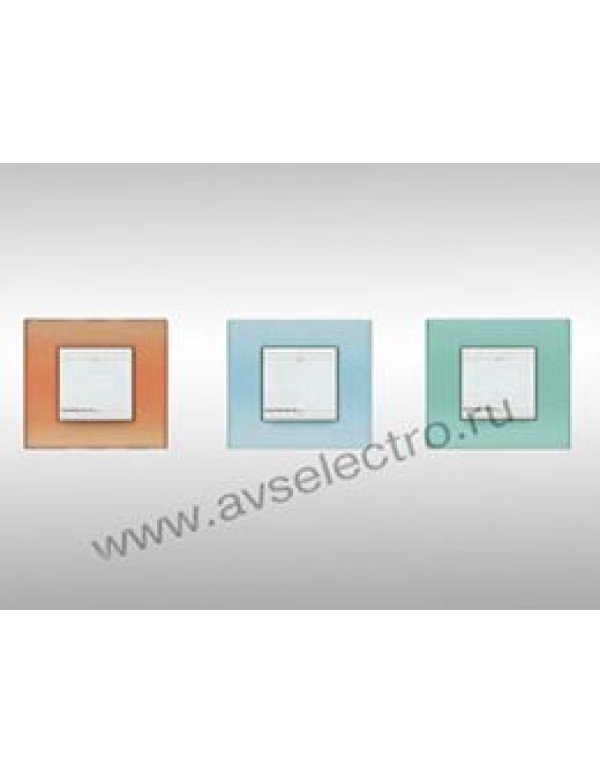 Рамка BT (Legrand) Light 1-постовая цвет зеленый (N4802VP)