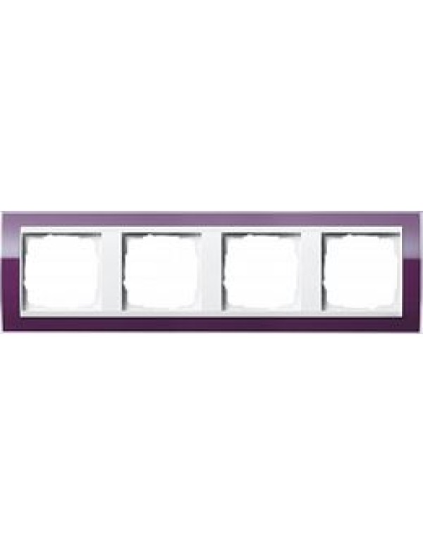 Рамка Gira Event 4-постовая цвет лиловый/фиолетовый (0214753)