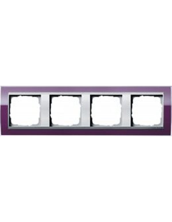 Рамка Gira Event 4-постовая цвет лиловый/фиолетовый (0214756)