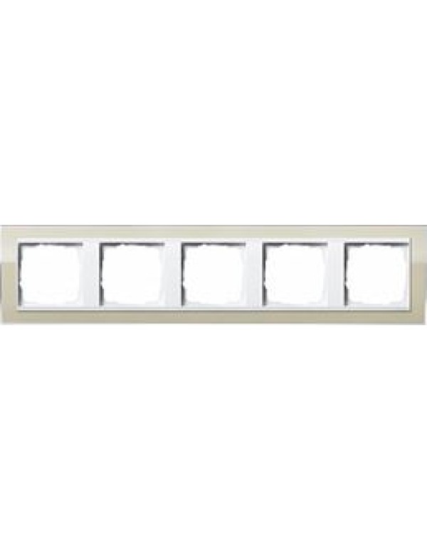Рамка Gira Event 5-постовая цвет бежевый (0215773)