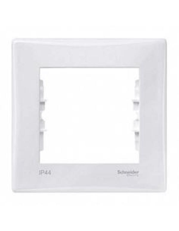 Рамка SE Sedna 1-постовая цвет белый (SDN5810121)