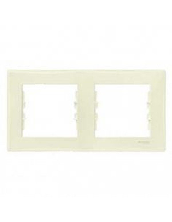 Рамка SE Sedna 2-постовая цвет бежевый (SDN5800347)