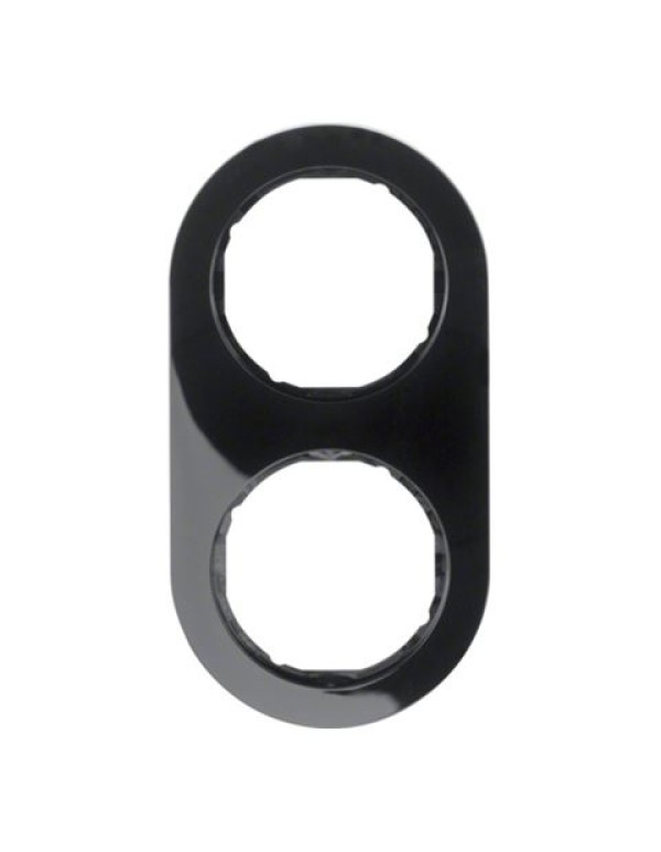 Рамка, R.classic, 2-местная, цвет: черный