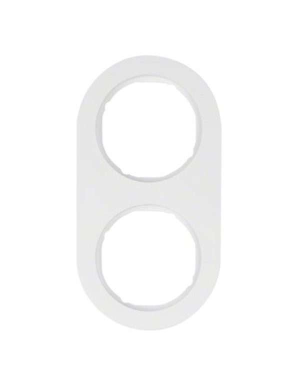 Рамка, R.classic, 2-местная, цвет: полярная белизна