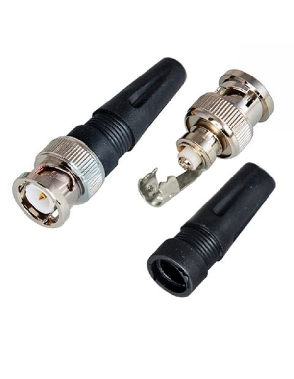 Разъем штекер BNC под винт с колпачком