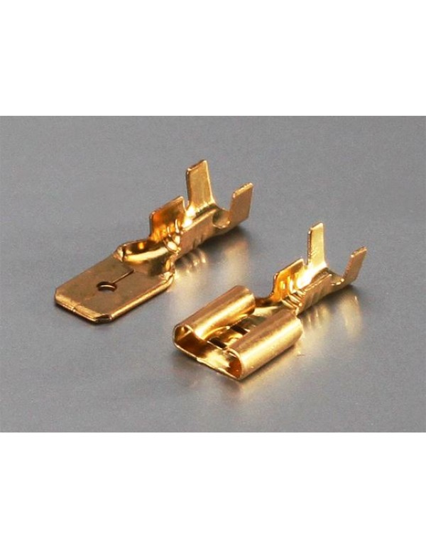 Разъем плоский неизолир. РП-П 2.5-(6.3) (500шт/упак) (КВТ)