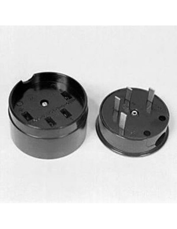 Разъём РШ-ВШ-30 32А 380В 3Р+РЕ (кругл.) | SQ1811-0002 | TDM