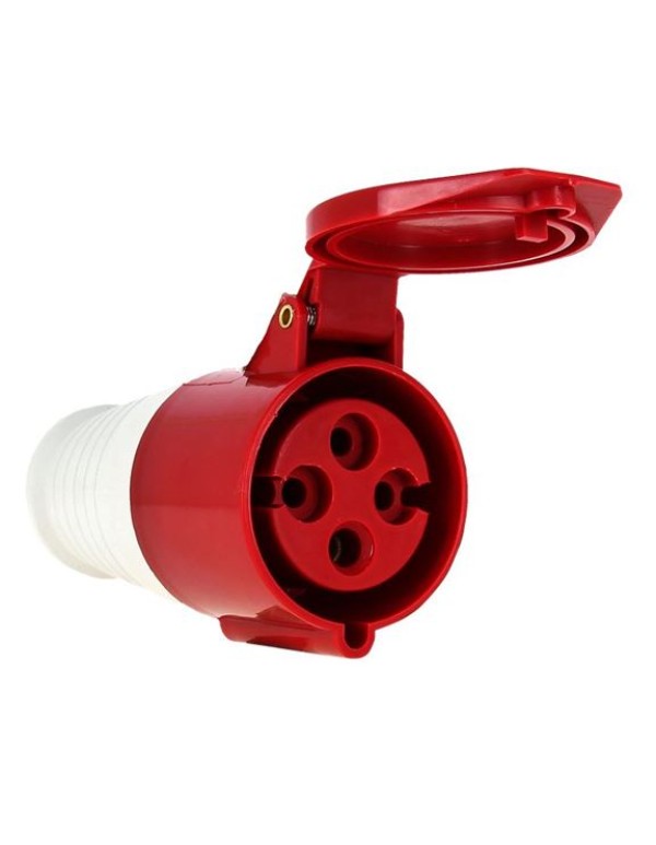 Розетка переносная 224 3Р+РЕ 32А 380В IP44 EKF PROxima | ps-224-32-380 | EKF