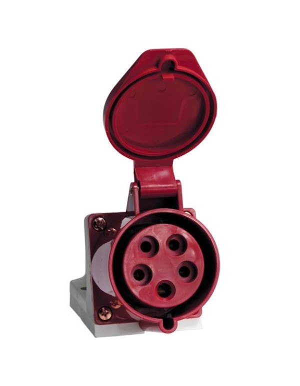 Розетка стационарная наружная 125 3Р+РЕ+N 32А 380В IP44 EKF PROxima | ps-125-32-380 | EKF