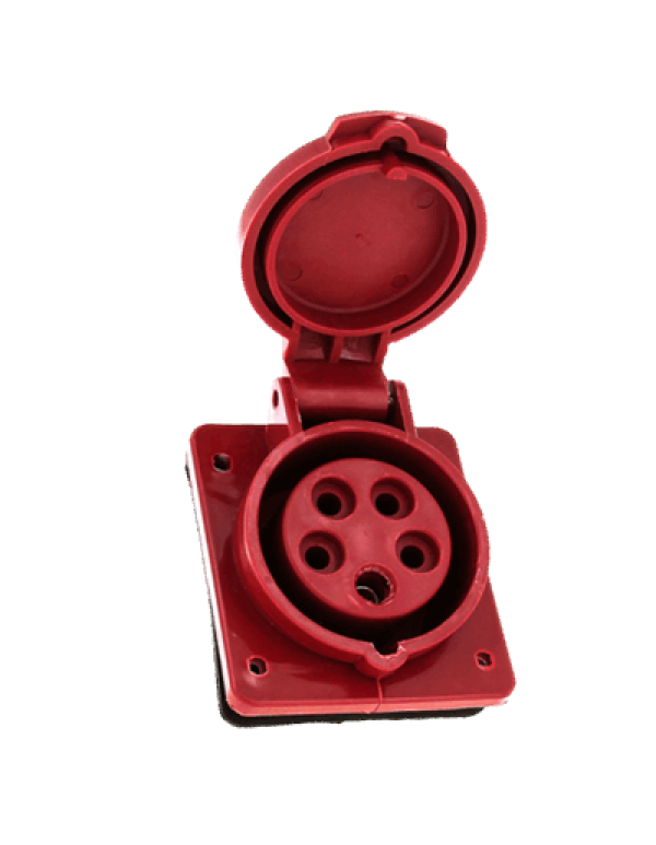 Розетка стационарная внутренняя 415 3Р+РЕ+N 16А 380В IP44 EKF PROxima | ps-415-16-380 | EKF