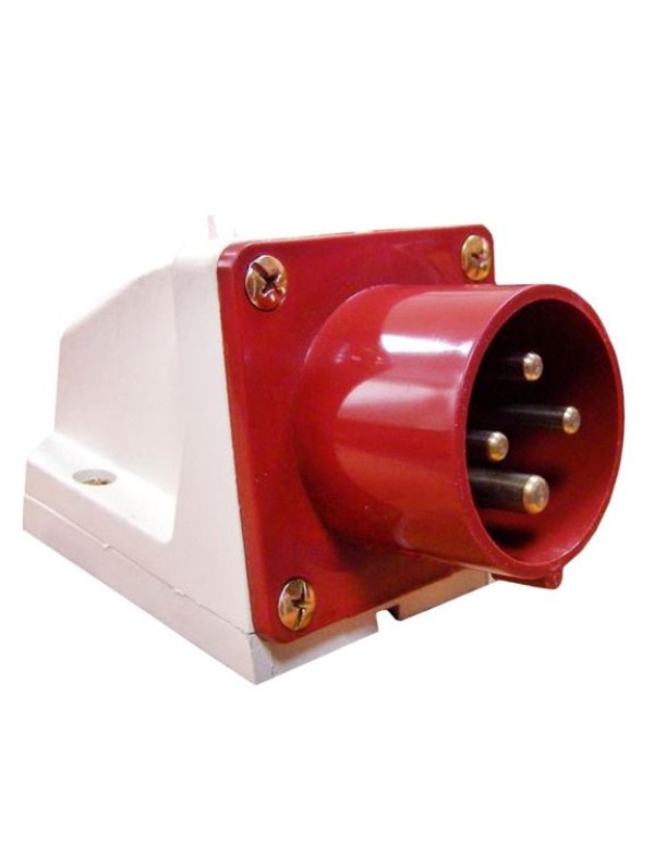 Вилка стационарная 524 3Р+РЕ 32А 380В IP44 EKF PROxima | ps-524-32-380 | EKF