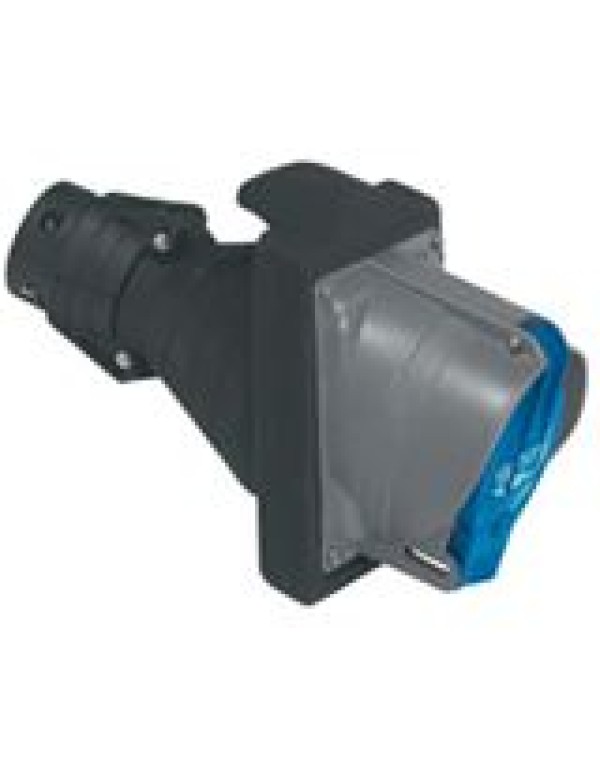 Мобильная розетка Hypra - IP 44/55 - 2К+З - 63 А - пластик/резина | 053605 | Legrand