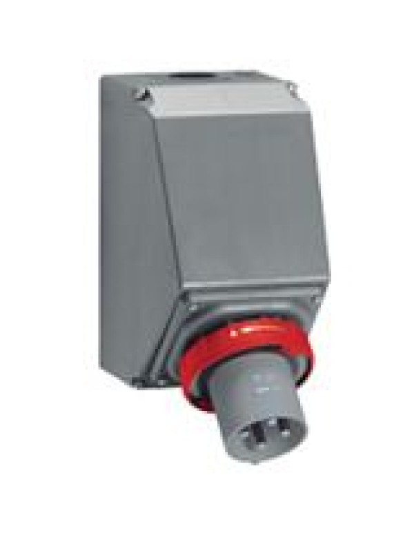 Накладная наклонная вилка в коробке Hypra - IP 66/67-55 - 3К+Н+3 - 125 А - пластик | 059545 | Legrand