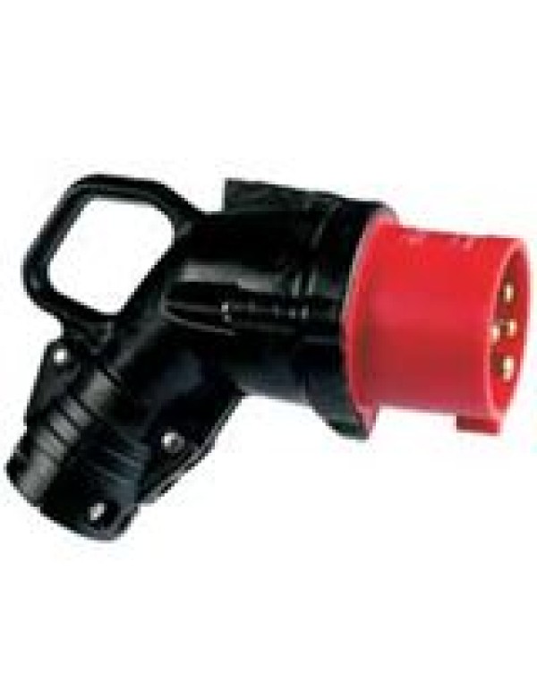 Угловая вилка Hypra - IP 44 - 3К+Н+З - 16 А - резина | 052154 | Legrand