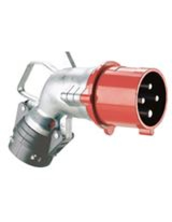 Угловая вилка Hypra - IP 44 - 3К+Н+З - 32 А - металл | 052974 | Legrand