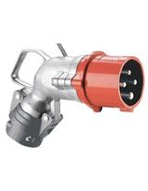 Угловая вилка Hypra - IP 44 - 3К+З - 16 А - металл | 052273 | Legrand