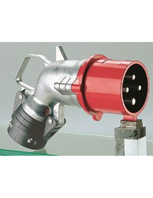 Угловая вилка Hypra - IP 44 - 3К+З - 32 А - металл | 052973 | Legrand
