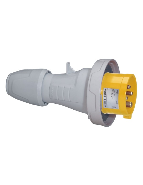 Вилка мобильная - 32 А - 2К+З - 130 В - IP 67 | 555431 | Legrand