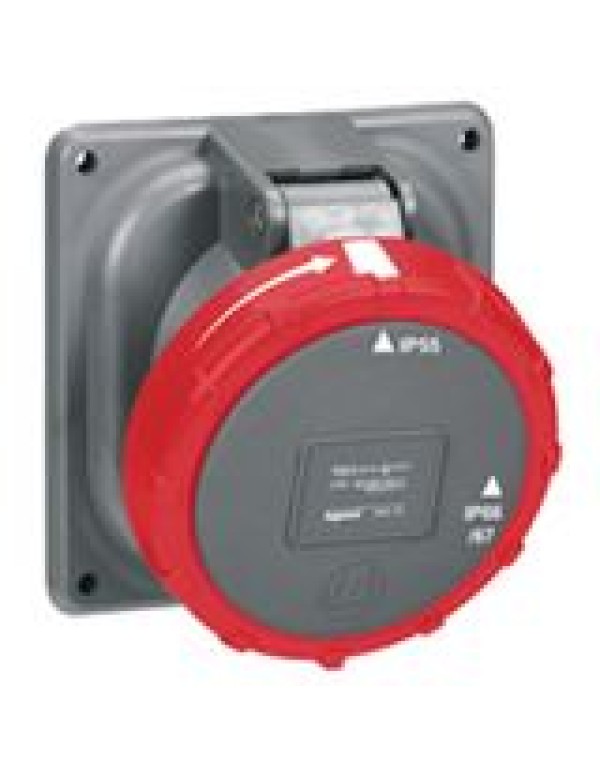 Встраиваемая розетка Hypra - IP 66/67-55 - 3К+Н+3 - 125 А - пластик | 059513 | Legrand
