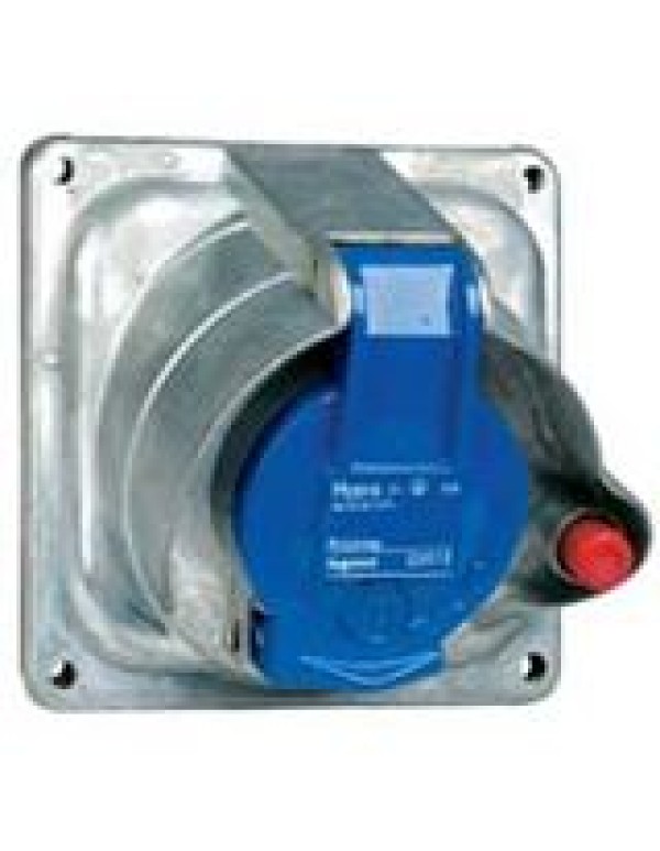 Встраиваемая розетка Hypra Prisinter - IP 44/55 - 2К+З - 16 А - металл | 052012 | Legrand