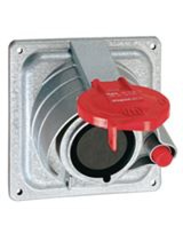 Встраиваемая розетка Hypra Prisinter - IP 44/55 - 3К+Н+З - 16 А - металл | 052214 | Legrand