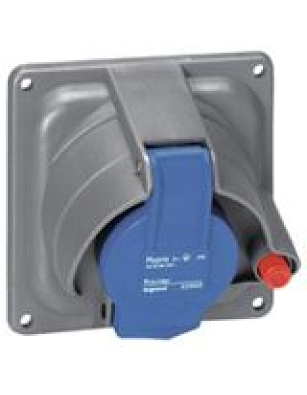 Встраиваемая розетка Hypra Prisinter - IP 44/55 - 3К+З - 16 А - пластик | 052003 | Legrand