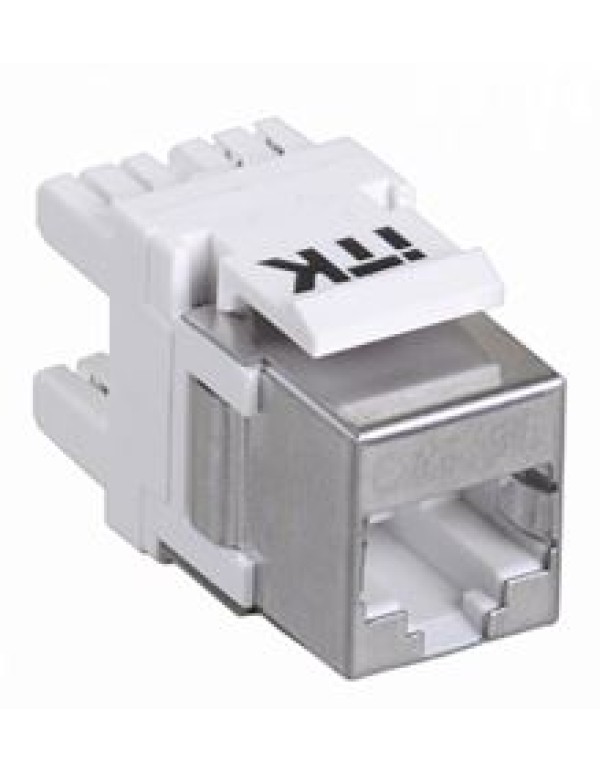 ITK Модуль Keystone Jack кат.5E FTP, IDC Dual, верт. зад.