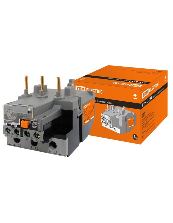 Реле тепловое РТН-3361 55-70А | SQ0712-0016 | TDM