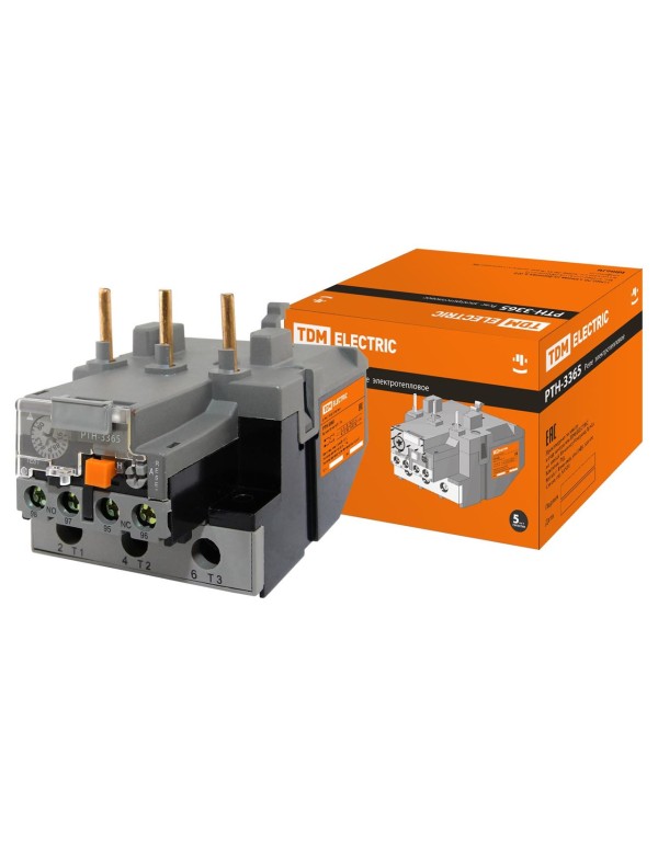 Реле тепловое РТН-3365 80-93А | SQ0712-0018 | TDM