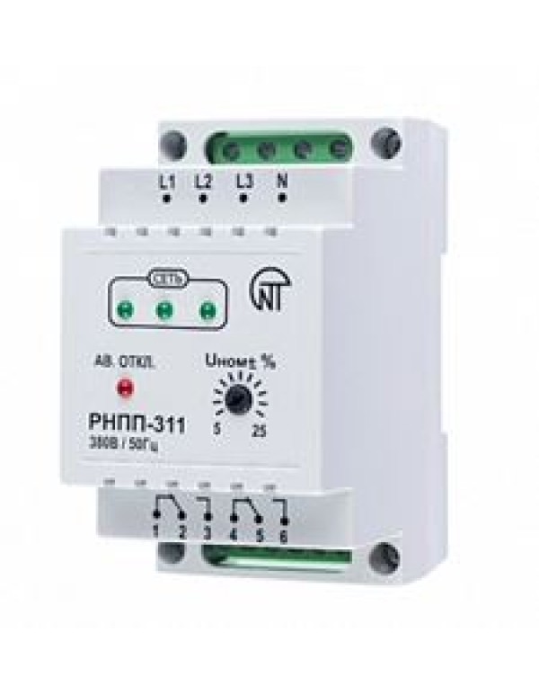 Реле контроля напряжения Новатек-Электро 230-380В (РНПП-311)