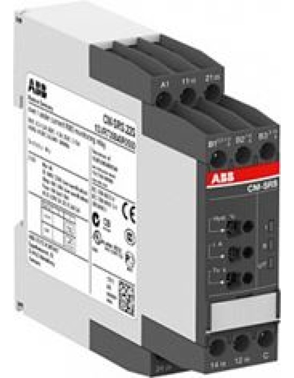 Реле контроля тока CM-SRS.21S (диап. измерения 3-30мА, 10- 100мA, 0.1-1A) 24-240В AC/DC, 2ПК, винт.
