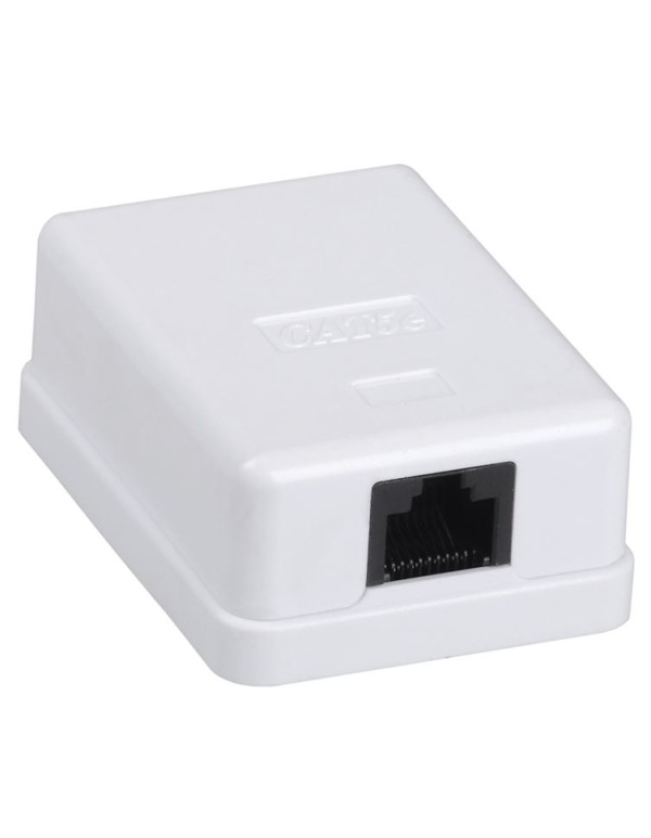 Розетка настенная инф. RJ-45 кат. 5е 1-порт CS2-1C5EU-12 ITK